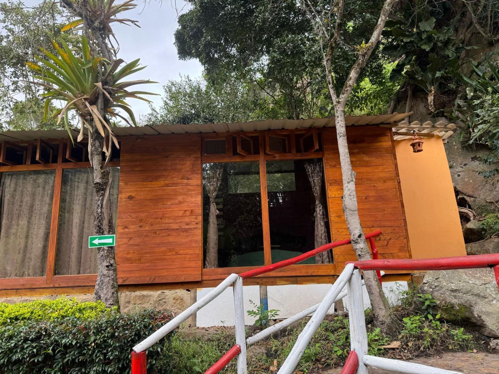 Hotel Campestre Rocas Del Paraiso Machetá Eksteriør bilde